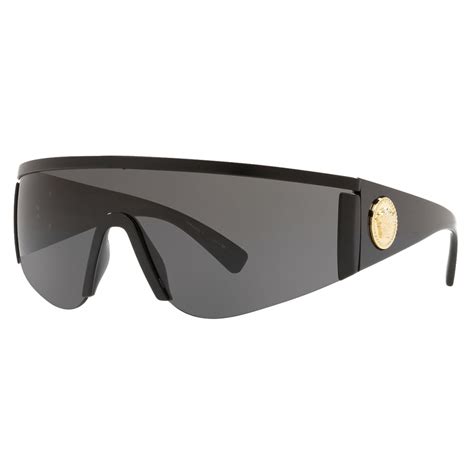 black tribute visor sunglasses versace|Sunglasses and Shades .